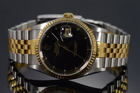 rolex black face datejust|Rolex oyster perpetual date black.